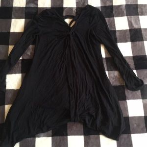Black long sleeve dress